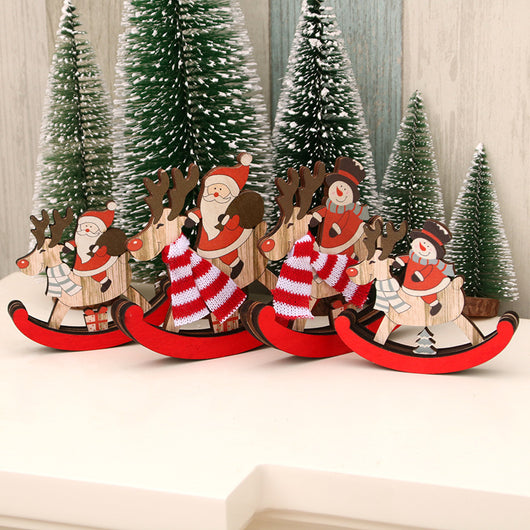 Adornos Navideños de Madera con Celebridades - Caja de Regalos para Adultos Mayores - Image 35