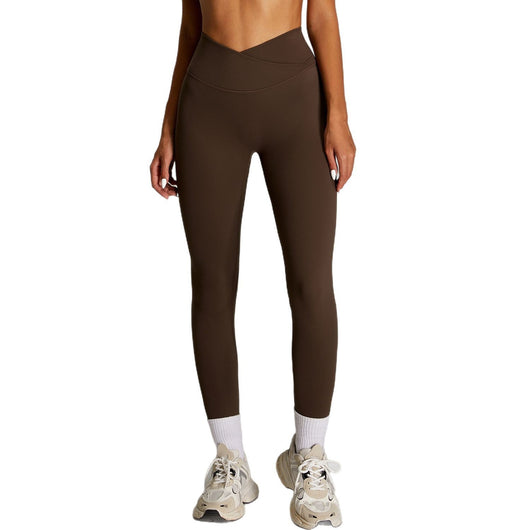 Pantalones Deportivos Cintura Alta Efecto Desnudo Mujer - Secado Rápido y Ajuste Perfecto - Image 3