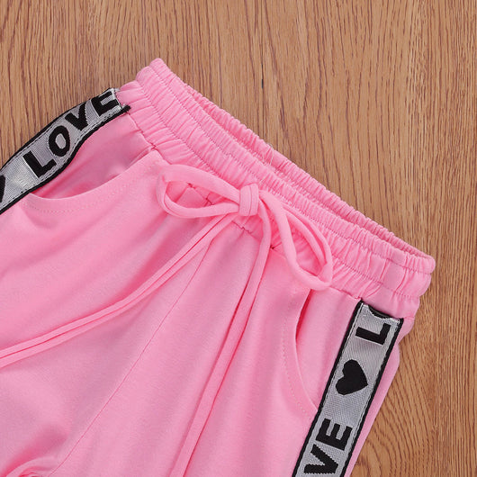 Conjunto Infantil de Dos Piezas con Pantalón de Cordón Ajustable - Image 3