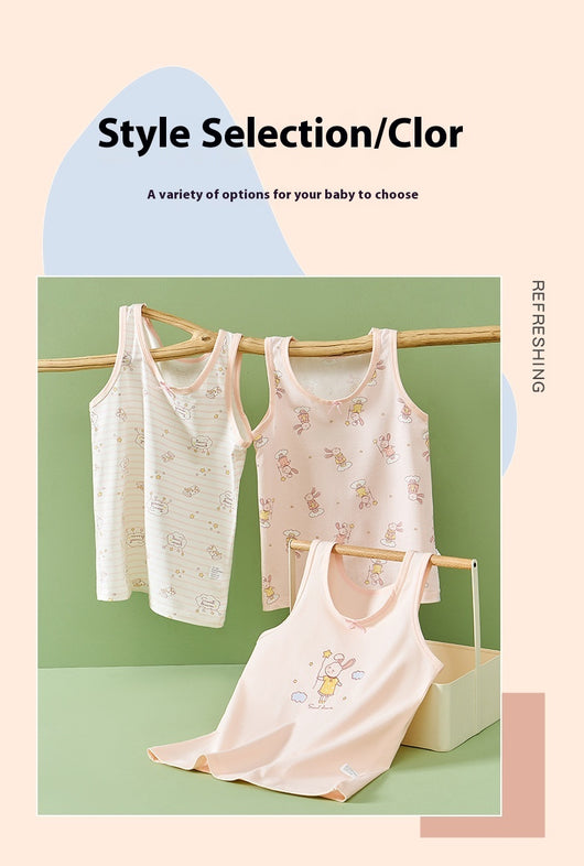 Camiseta Tirantes de Algodón para Niñas - Talla Grande - Image 23