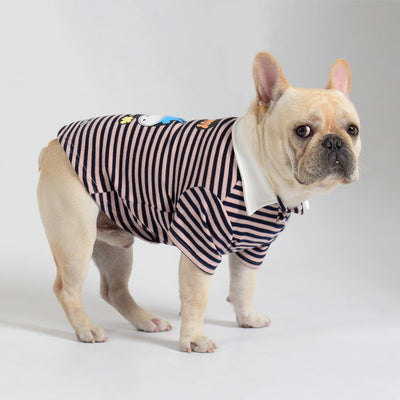 Suéter Polar a Rayas para Mascotas - Abrigo Cálido y Casual - Image 11