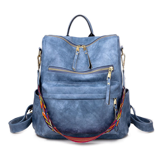 Mochila de Cuero Vintage con Gran Capacidad - Image 18