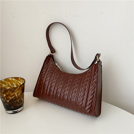 Bolsa Tote de Hombro en Colores Sólidos para Mujer - Image 17