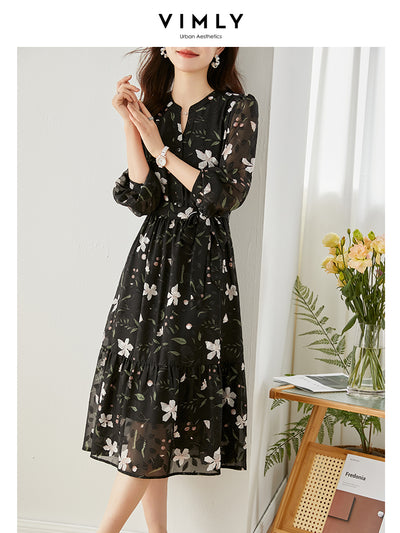 Vestido Floral de Gasa Francesa - Image 6