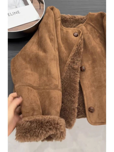 Chaqueta de Polar Estilo Coreano para Mujer - Image 16