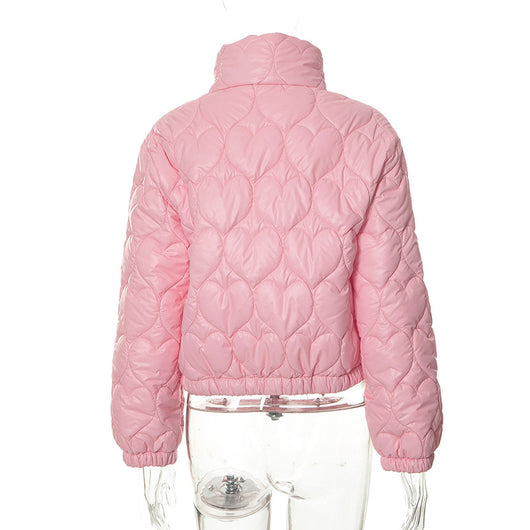 Abrigo Acolchado Térmico para Mujer - Cuello Alto Manga Larga - Image 16