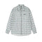 Camisa Suelta Estampado Floral y Cuadros para Hombre