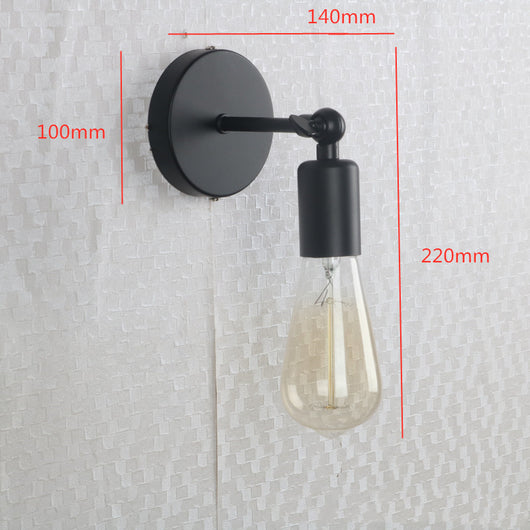 Lámpara de Pared Industrial Estilo Americano Hierro Forjado Minimalista - Image 3