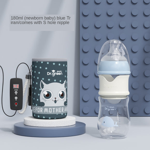 Botella Térmica Inteligente con Pantalla Digital para Bebé - Calentador y Aislante