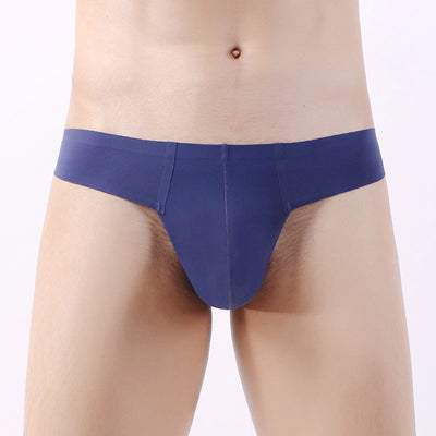 Calzoncillo Tipo Tanga para Hombre Bajo Sexy Sin Costuras con Rayas - Image 16