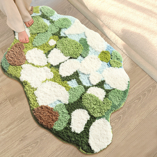 Alfombra Acolchada para Dormitorio Suave y Lavable a Máquina - Image 3