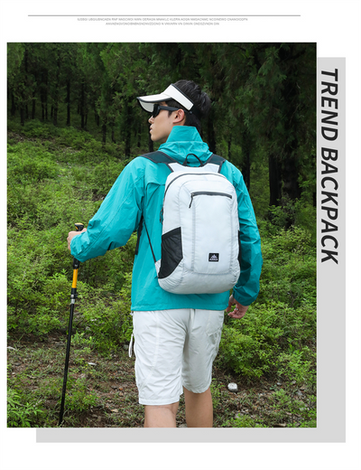 Mochila de Senderismo Ligera AZELA, Blanca para Viajes al Aire Libre con Múltiples Bolsillos y Correas Transpirables - Image 66