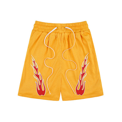 Shorts Casuales para Hombre con Bordado de Llama Estilo Americano - Image 10