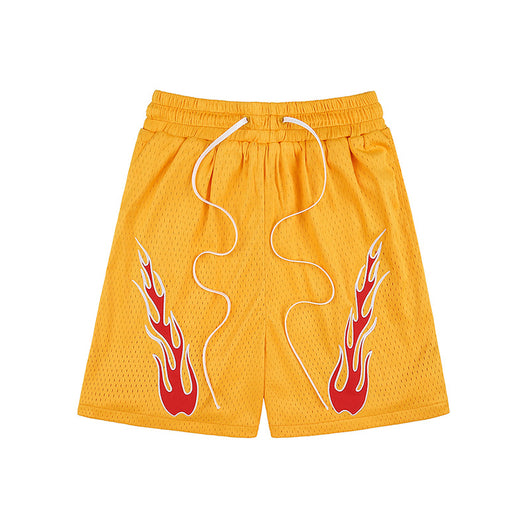 Shorts Casuales para Hombre con Bordado de Llama Estilo Americano - Image 10