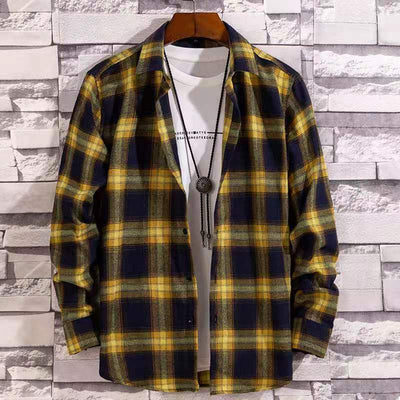 Camisa Casual de Manga Larga para Hombre - Talla Grande - Image 4