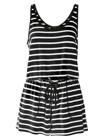 Jumpsuit Elegante con Tirantes Ajustables y Cordón - Image 8