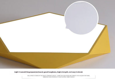 Lámpara de Techo Geométrica Macaron - Diseño Creativo Multicolor - Image 35