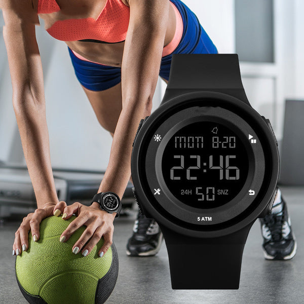 Reloj Deportivo Electrónico para Parejas con Banda de Silicona