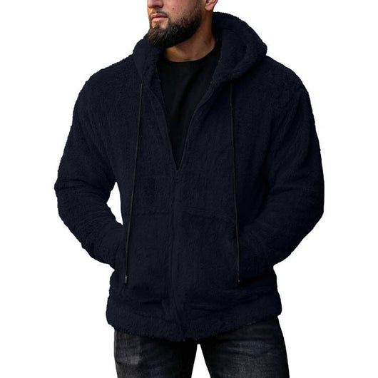 Chaqueta Cardigan Acolchada con Capucha para Hombre - Image 4