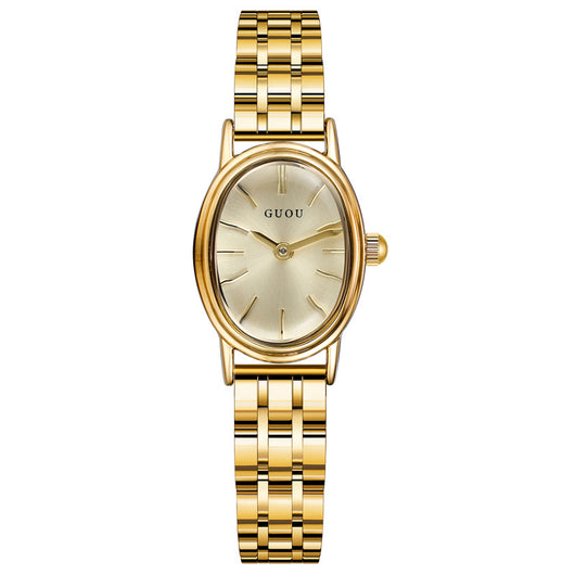 Reloj Femenino Casual Lujo Minimalista con Esfera Ovalada - Image 5