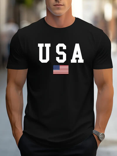 Playera Clásica para Hombre con Diseño Estampado de Manga Corta - Image 10