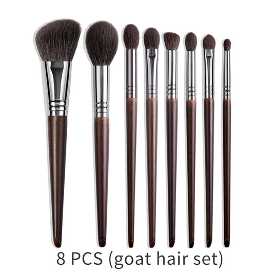 Set de Brochas de Maquillaje Natural Pelo de Cabra para Sombras - Image 8