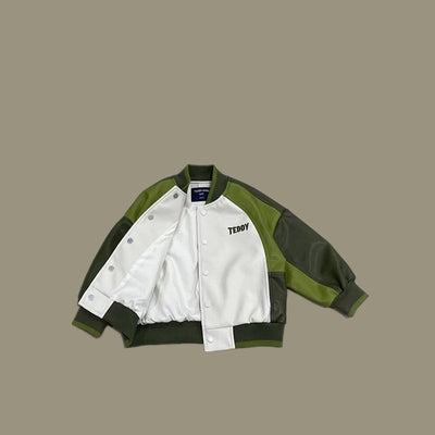 Chamarra de Béisbol Colorblock para Niños - Image 2