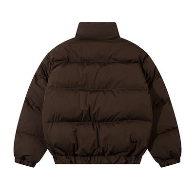 Chaqueta Acolchada para Hombre con Cuello Alto y Rayas Laterales - Image 12