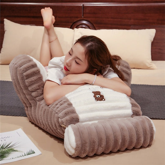 Cojín de Conejo Artificial Extragrande para Sofá y Balcón - Desmontable y Lavable - Image 26