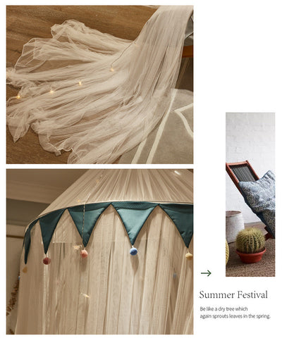 Dosel Mosquitero Triangular con Ventosa para Cama - Image 12