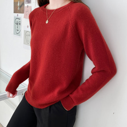 Suéter Básico para Mujer Cuello Redondo - Diseño Minimalista