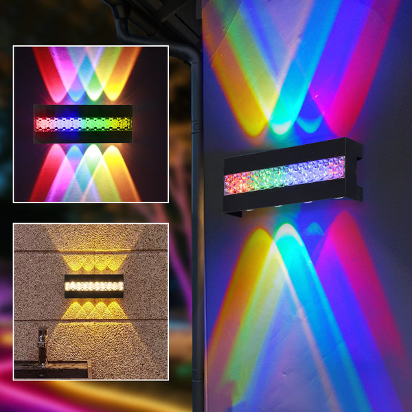 Foco de Pared Exterior Villa - Iluminación Perimetral Profesional