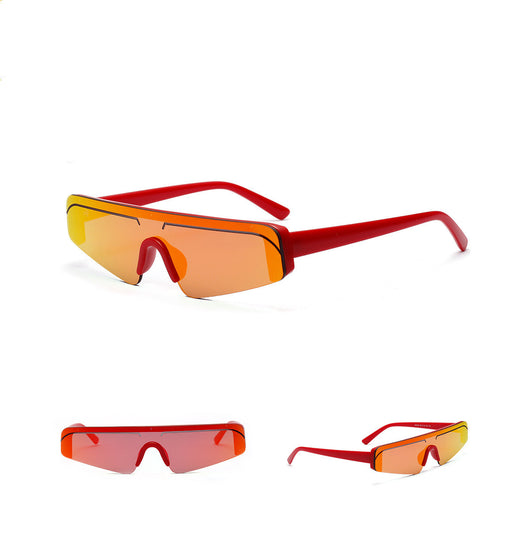 Gafas de Sol Rimless para Mujer con Tratamiento Polvo - Image 14