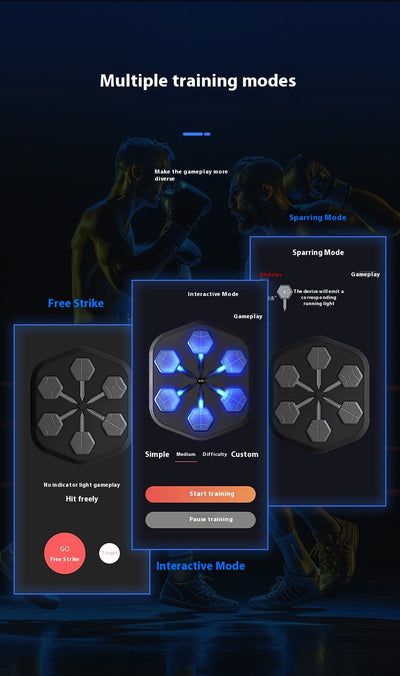 Máquina de Boxeo Inteligente con Bluetooth para Tres Generaciones - Image 7
