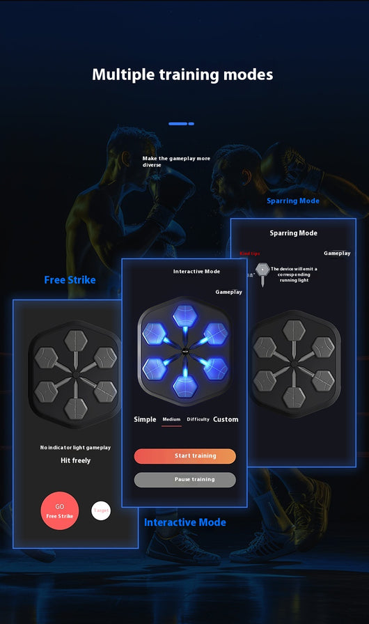 Máquina de Boxeo Inteligente con Bluetooth para Tres Generaciones - Image 7