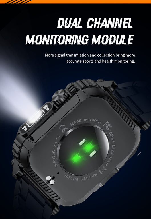 Reloj Deportivo Inteligente con Monitor de Presión Arterial - Image 19