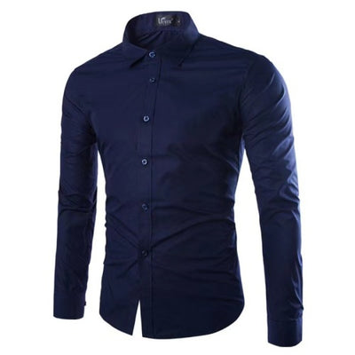 Camisa Polo de Manga Larga sin Planchado para Hombre - Image 12