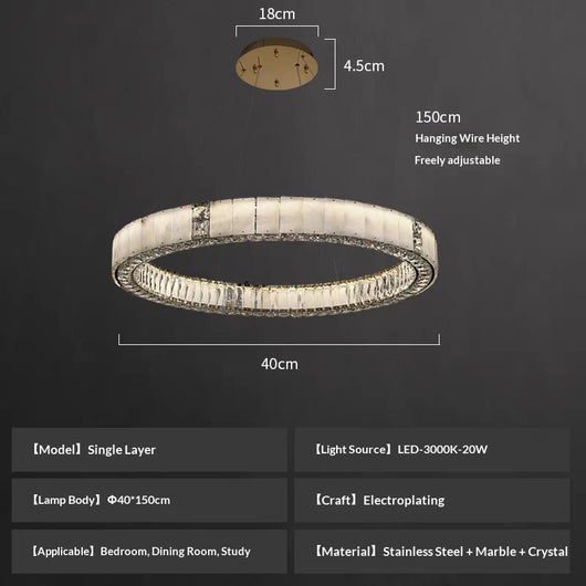 Lámpara de Cristal Ónix Negra de Lujo Asequible para Hoteles y Clubes - Image 5