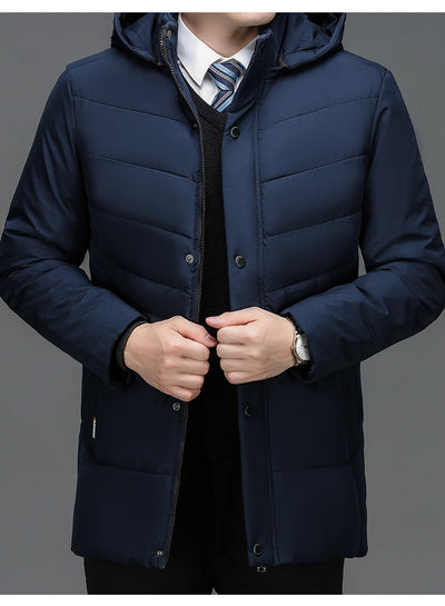 Elegante Abrigo Acolchado de Terciopelo para Invierno - Image 8
