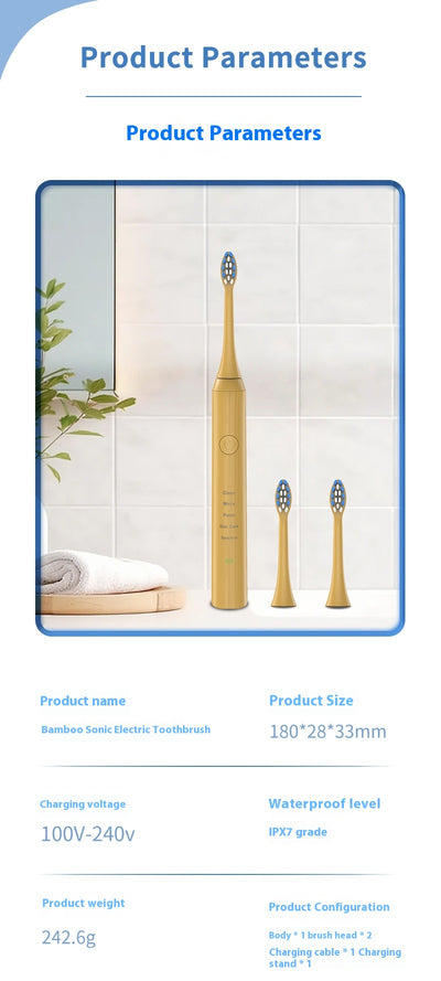 Cepillo Dental Eléctrico Eco-Friendly con Levitación Magnética y Cerdas Suaves - Image 13