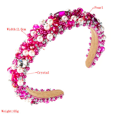Diadema de Cristal Barroco para Mujer Estilo Europeo - Image 11