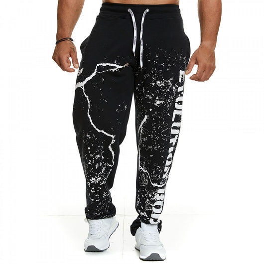 Pantalones de Chándal Deportivos Algodón Puro Talla Grande Corte Recto - Image 12