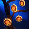 Lámpara Decorativa Xingyue Castle con Cadena de Iluminación LED