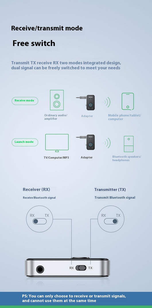 Receptor Bluetooth Multifunción - Convertidor de Audio Inalámbrico - Image 7