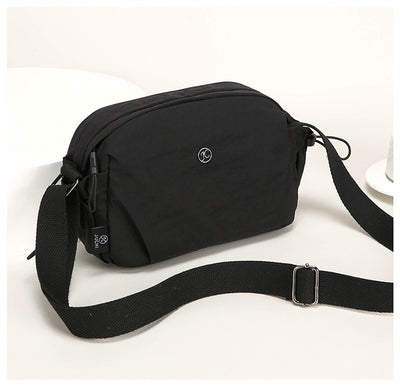 Bolso Bandolera Multicompartimento Nylon Ligero para Mujer - Viajes y Uso Diario - Image 26