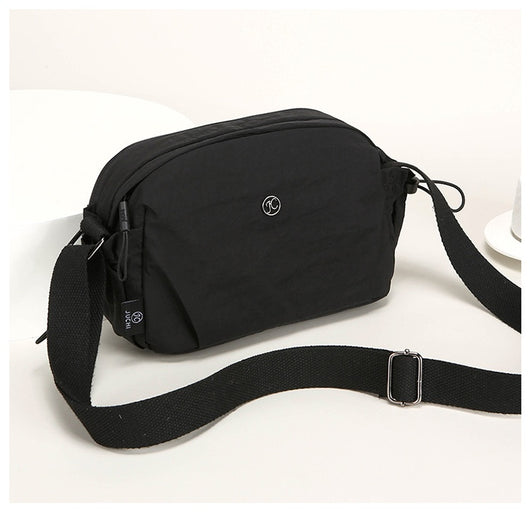 Bolso Bandolera Multicompartimento Nylon Ligero para Mujer - Viajes y Uso Diario - Image 26