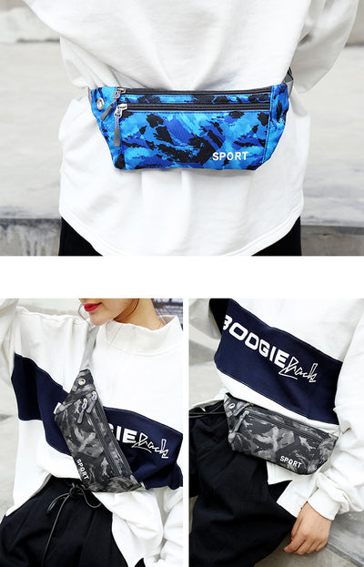 Riñonera Deportiva Impermeable Estampado Camuflaje - Image 91