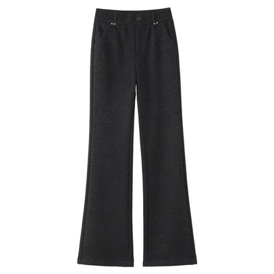 Pantalones Flare Slim Forrados en Fleece - Estilo Casual y Cómodo - Image 7
