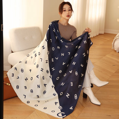 Pañuelo Cuadrado de Satén Estampado Cashew para Mujer - Image 43