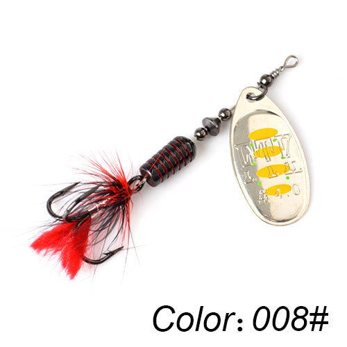 Señuelo Biónico Rotatorio de Metal para Pesca Marina - Image 11